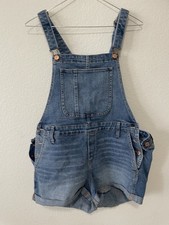Old Navy ~Woman Size M~ Blue Denim Overalls A...