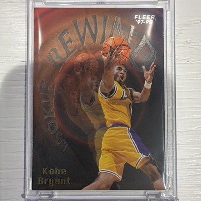 Fleer 1997-98 Kobe Bryant Lakers Rookie Rewind Insert #3/10