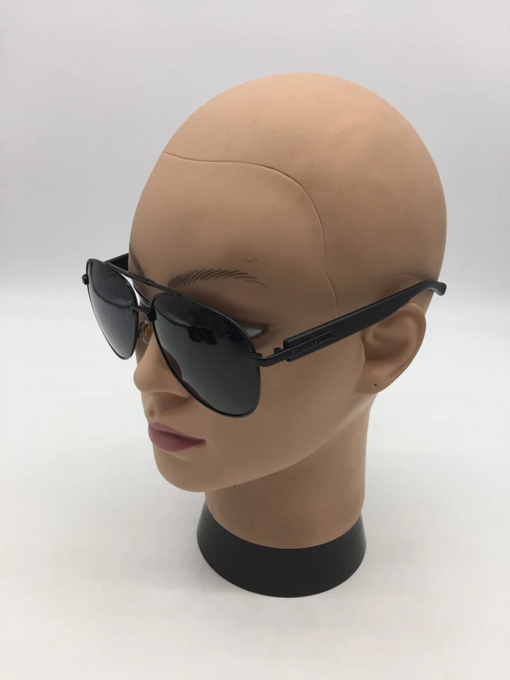 BVLGARI Designer Black Aviator Frame Sunglasses 61-15-138 Black Lens - Image 3 of 4