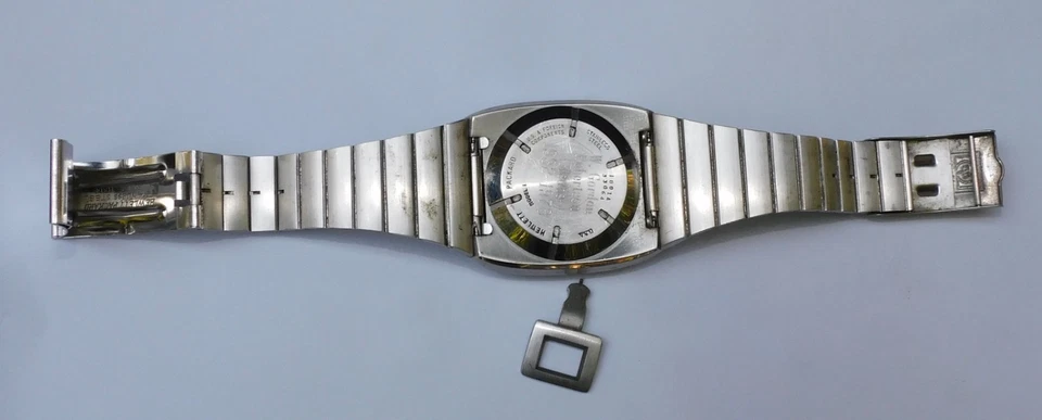 Vintage HP Hewlett Packard HP-01 LED Digital Calculator Watch 1977 AS IS Parts - Image 2 of 4