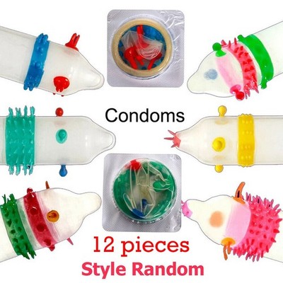 Male Textured Permanent Enhance Pumps &Enlargers Flexible Spike Reusable condoms