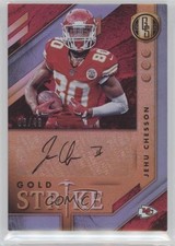 2018 Panini Gold Standard Strike Platinum 6/49 Jehu Chesson #GS-JC Auto 0c2