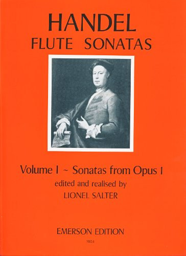 Handel: Complete Sonatas, Vol.1: Op.1 for Flute & Piano by HAENDEL Book The - Picture 1 of 2