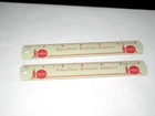 2 Vintage Original Coca-Cola Bottling Company Metal 6" Rule NOS Made in U.S.A.