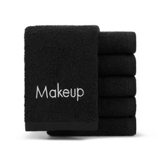 Arkwright Makeup Towels - Pack of 6 - Soft & Gentle Cotton Washcloth Face Mak...