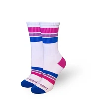 Bisexual Crew Cotton Pride Socks All Inclusive