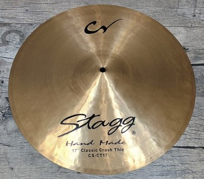STAGG Classic-Serie 17'' Crash Thin B20 Bronze handhammered  TOPDEAL