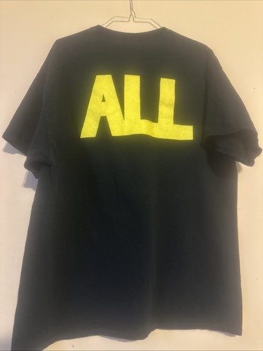ALL Shirt Descendents ALL No ALL Dag Nasty Down By Law Size Extra Large XL - Picture 3 of 4