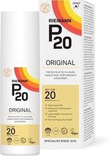 Riemann P20 SPF20 Sun Spray 100ml Long Lasting Water Resistant UVA UVB