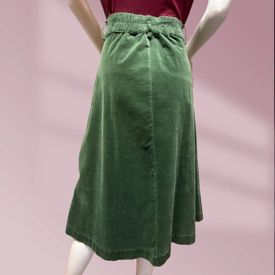 Небеса синий женщин зеленый вельвет ниже колена юбка новый с Ярлыками - Изображение 3 из 3