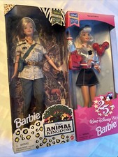 Barbie Lot of 2 Walt Disney World 1996 Animal Kingdom 1998 Sealed Boxes Nice
