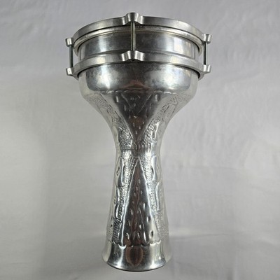 Meinl Percussion HE-102 Aluminum Darbuka Hand Drum