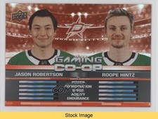 2024-25 Upper Deck Series 1 Gaming Co-Op Jason Robertson Roope Hintz READ 07q0