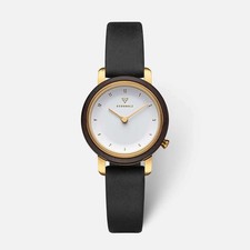 Zegarek KERBHOLZ Sophie 27mm z drzewa sandałowego złoty/czarny