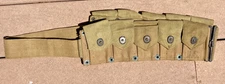 WW2 US Army Military M1923 Cartridge Ammo Ammunition Belt Field Gear Equipment
