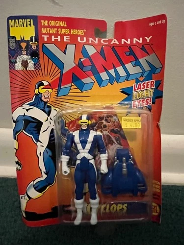 Marvel Comics X Men Cyclops Action Figure 1993 ToyBiz Vintage  Damaged