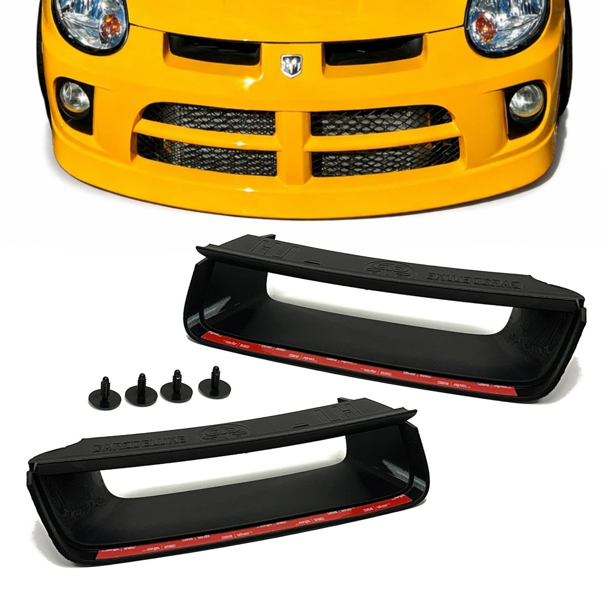 Front bumper nostril ducts for 2003-2005 SRT4 Dodge Neon (3D