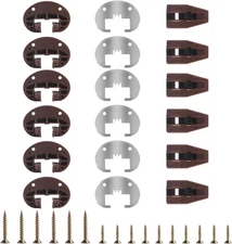 Dresser Drawer Slides Replacement Kit for Kenlin Rite-Trak II Model Brown 