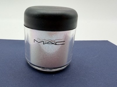 MAC Glitter Iridescent White Blue Full Size 7.5g Discontinued   Never Used