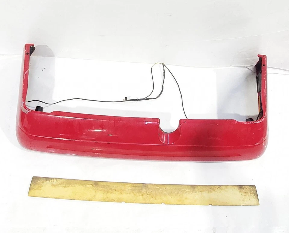 Parachoques trasero rojo Rosso Alfa Romeo Spider Veloce 1991 1992 1993 OEM Foto 4 de 4