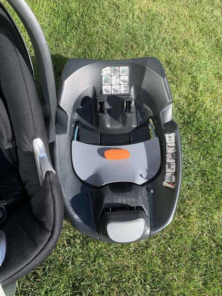 Cybex Babyschale Autositz Isofix-Base Aton Q *prof. gereinigt* - Bild 3 von 4