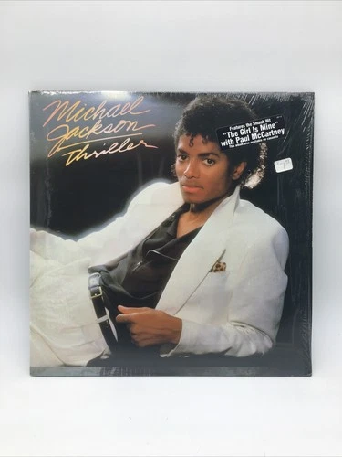 Michael Jackson LP Thriller 1982 Epic 38112  Vinyl LP NM VG+ Gatefold HYPE SHRNK