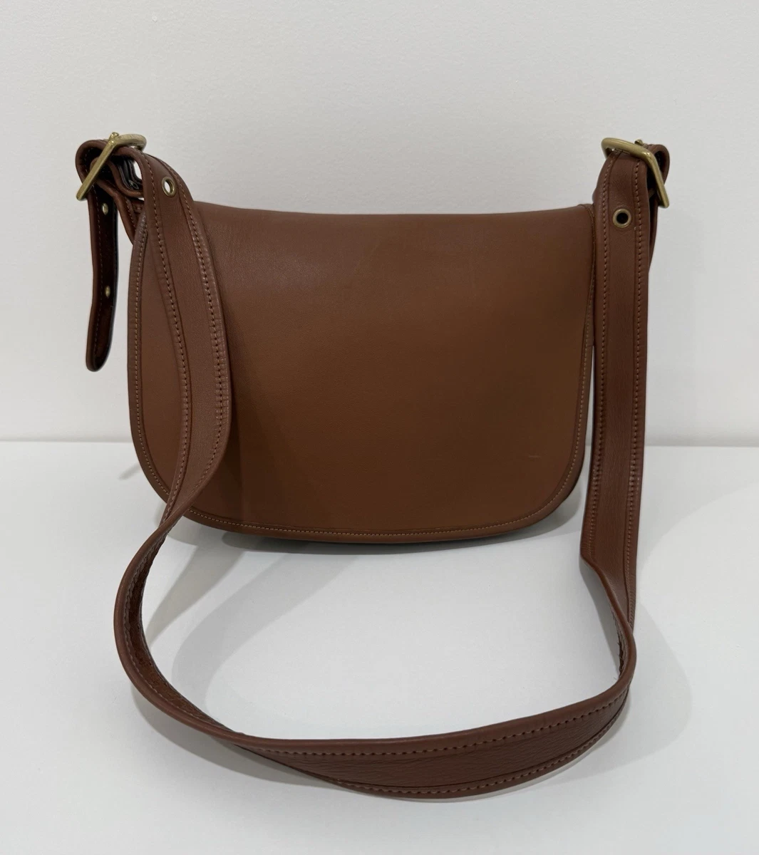 Preços baixos em Bolsas de couro vintage Coach, Bolsas e Estojos