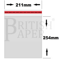 Clear Self Adhesive Seal Cellophane Plastic Bags Wrap Garment Small Large Sweets