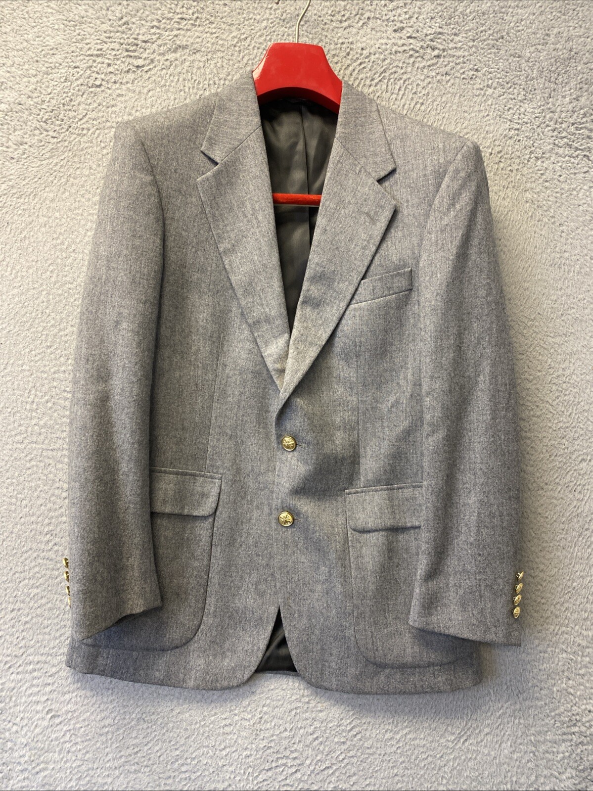 FILA Giacca blazer grigio puro cotone Macy’s Savile Row (38) 120 17