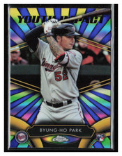 2016 Topps Chrome Youth Impact #YI-2 Byung-Ho Park