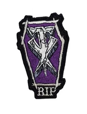 The Undertaker WWE Embroidered Applique Iron On Patch Halloween Trick or Treat