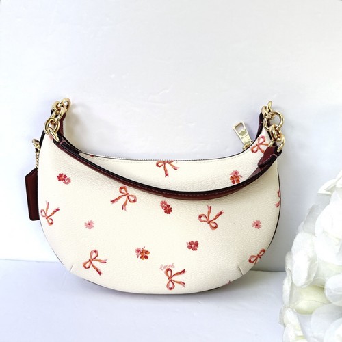 NWT COACH Mini Payton With Bow Print CN769 - Picture 9 of 12