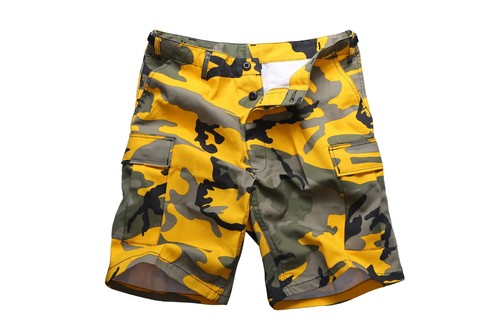 Mens Army Military BDU Shorts Outdoor Hunt Camp Casual Camouflage Cargo Shorts - Picture 27 of 68