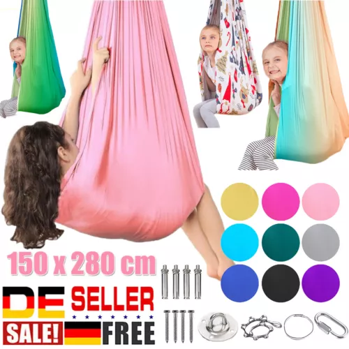 Kinder Therapieschaukel Hängematte Indoor Sensorische Yoga SPD Autismus Therapie
