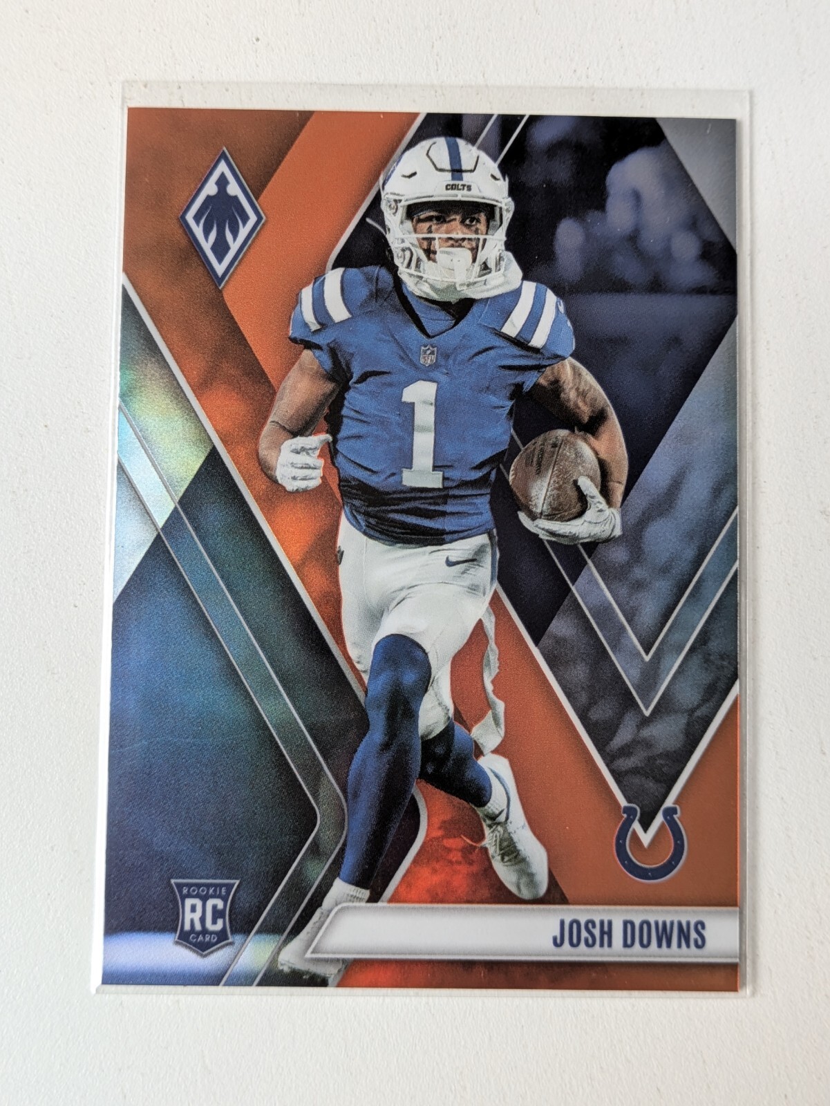 2023 Panini Phoenix Football Josh Downs Rookie Orange /99 #138 Colts RC SP