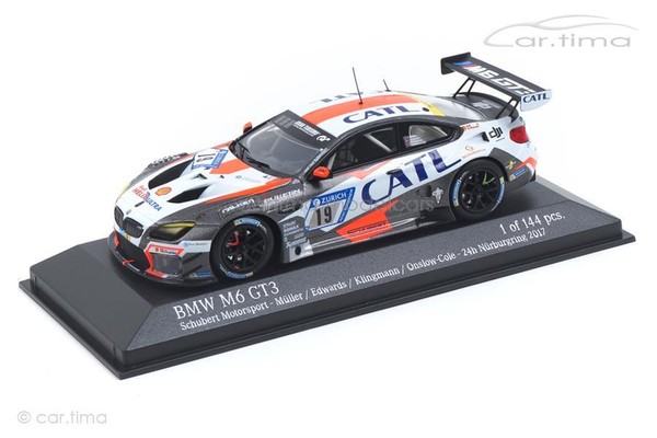 Bmw M6 GT3 24H NüRburgring 2017 Klingmann/Edwards/Onslow Minichamps 1:43 4371726-image