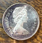 1967 Canada 25 Cents Nicely Toned Original Supergem Cameo Proof CHRC
