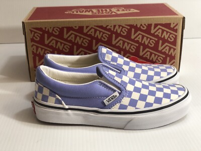 pale iris checkerboard vans