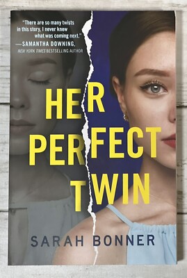 Her Perfect Twin by Sarah Bonner Novel Paperback - NEW