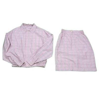 Valentino Garavani setup jacket skirt sports line check size M 