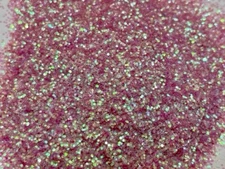 "Blossoms" Pink Glitter Iridescent Fine Cut