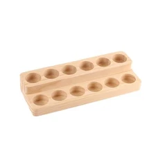 Two Tier Essential Oil Display Holder Holds 12 (15ml) Bottles Essential Oil