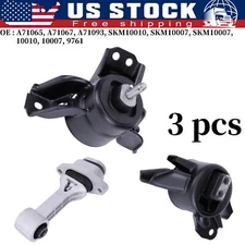 Motor & Transmission Mount Kit 3x For 2014-2019 Kia Soul 1.6L 2.0L AUTO -K3264
