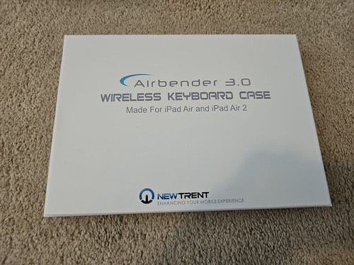 iPad Air Wireless Keyboard Case & Keyboard ~ Airbender 3.0  - New Unopened - Picture 1 of 2