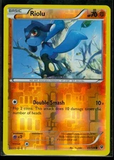 Pokemon RIOLU 45/124 - XY Fates Collide - Rev Holo - MINT