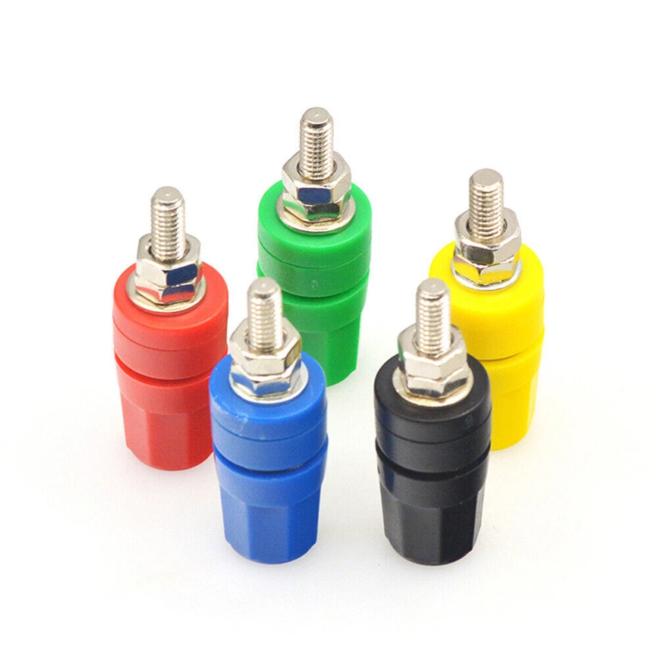 M4*36 Banana Plug 4mm Lantern Socket Terminal Solder Screw Test Connector Audio - Image 3 of 4