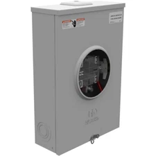 Milbank U3042-XL-QG-BLG-LIS 1 Phase Ringless Meter Socket Base 200 AMP -NEW-