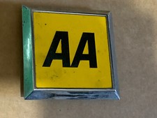 Aa Automobile Association Car Grille Emblem Badge Logo Vintage