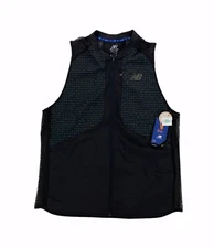 NEW New Balance TCS NYC Marathon 2023 Impact Run Luminous Packable Vest Black