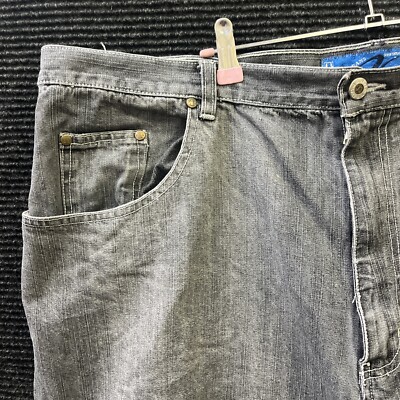🔥🔥🔥Tank Jean Shorts 42 Men's Gray Regular Fit RN 90544 Pre